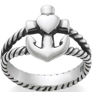 James Avery Faith, Hope, Love Twisted Rope Ring